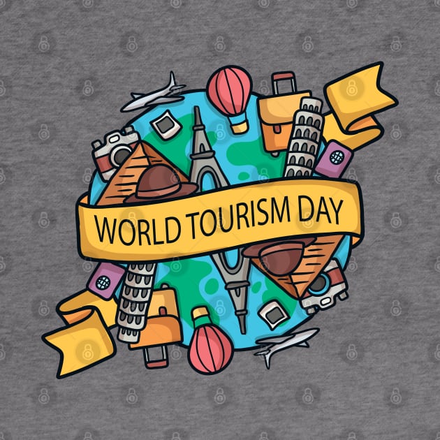 World Tourism Day Illustartion by Mako Design 